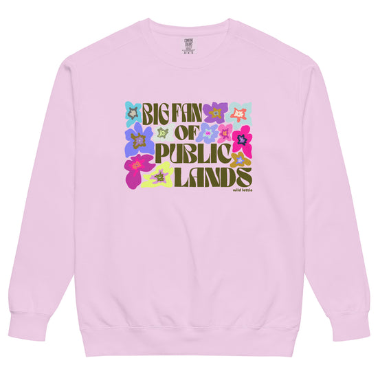 PREORDER Orchid Big Fan Sweatshirt