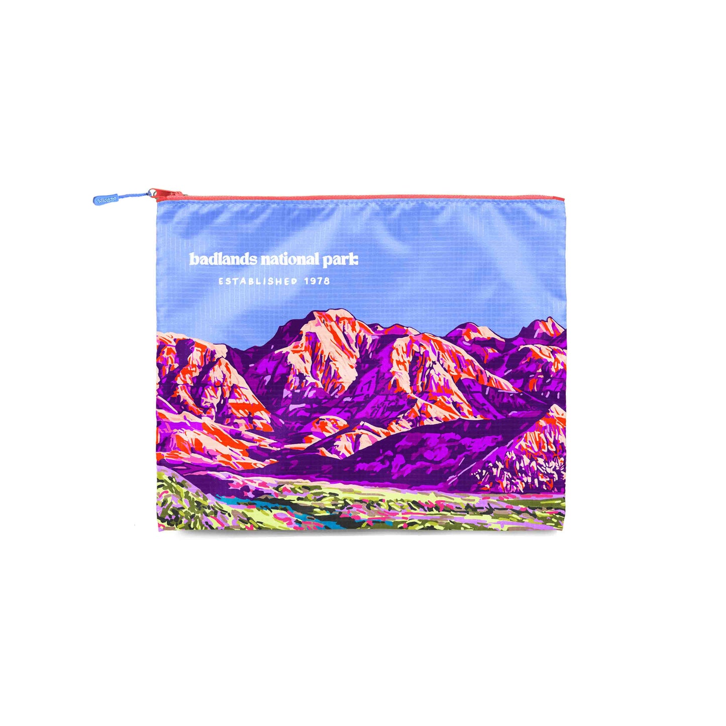 Badlands Recycled Zip Bag