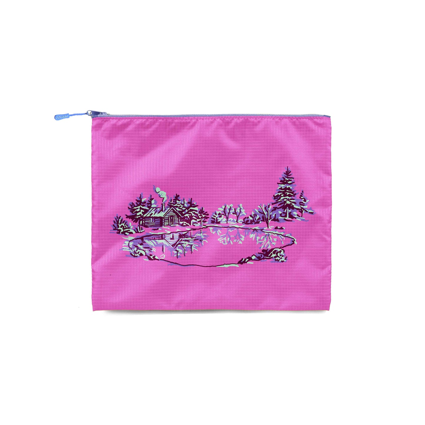 Dream Cabin Recycled Zip Bag