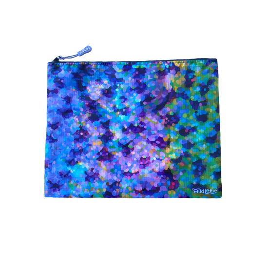 Trout Scales Recycled Zip Bag