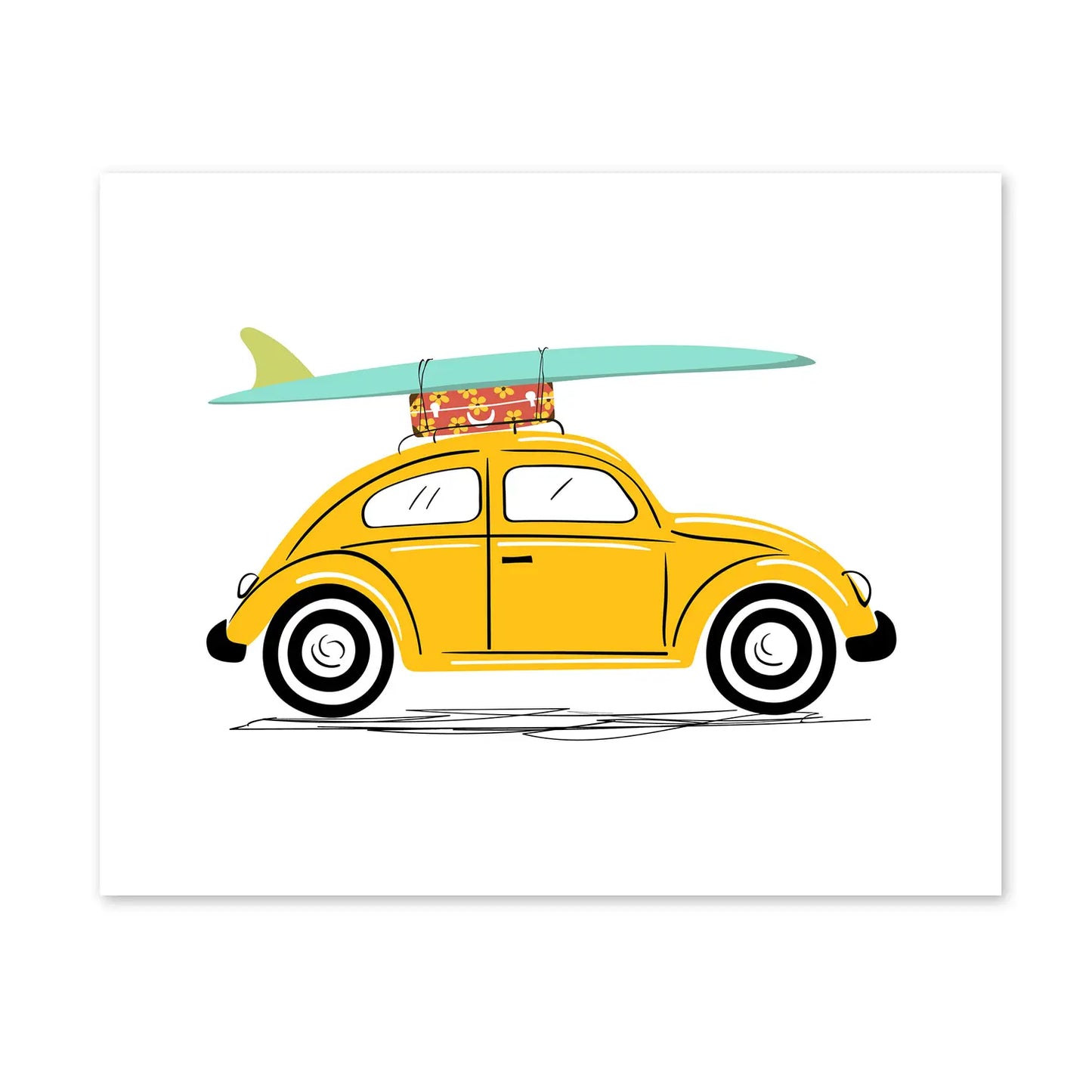 Load image into Gallery viewer, Little Surf Trip Art Print - 8x10 inches
