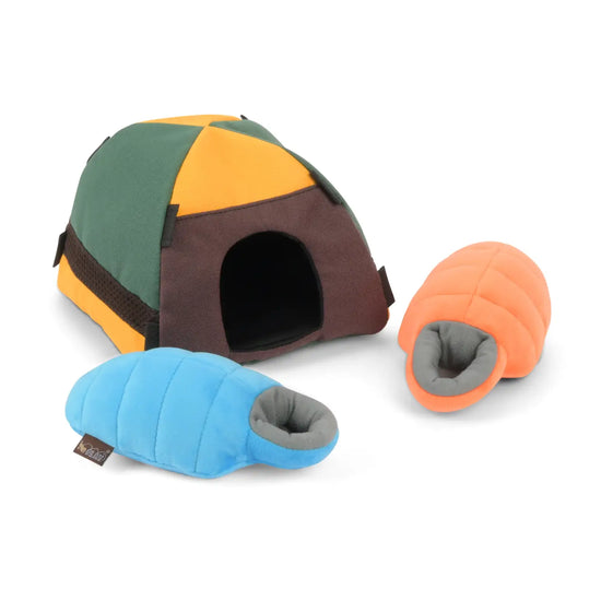 Trailblazing Tent Dog Toy