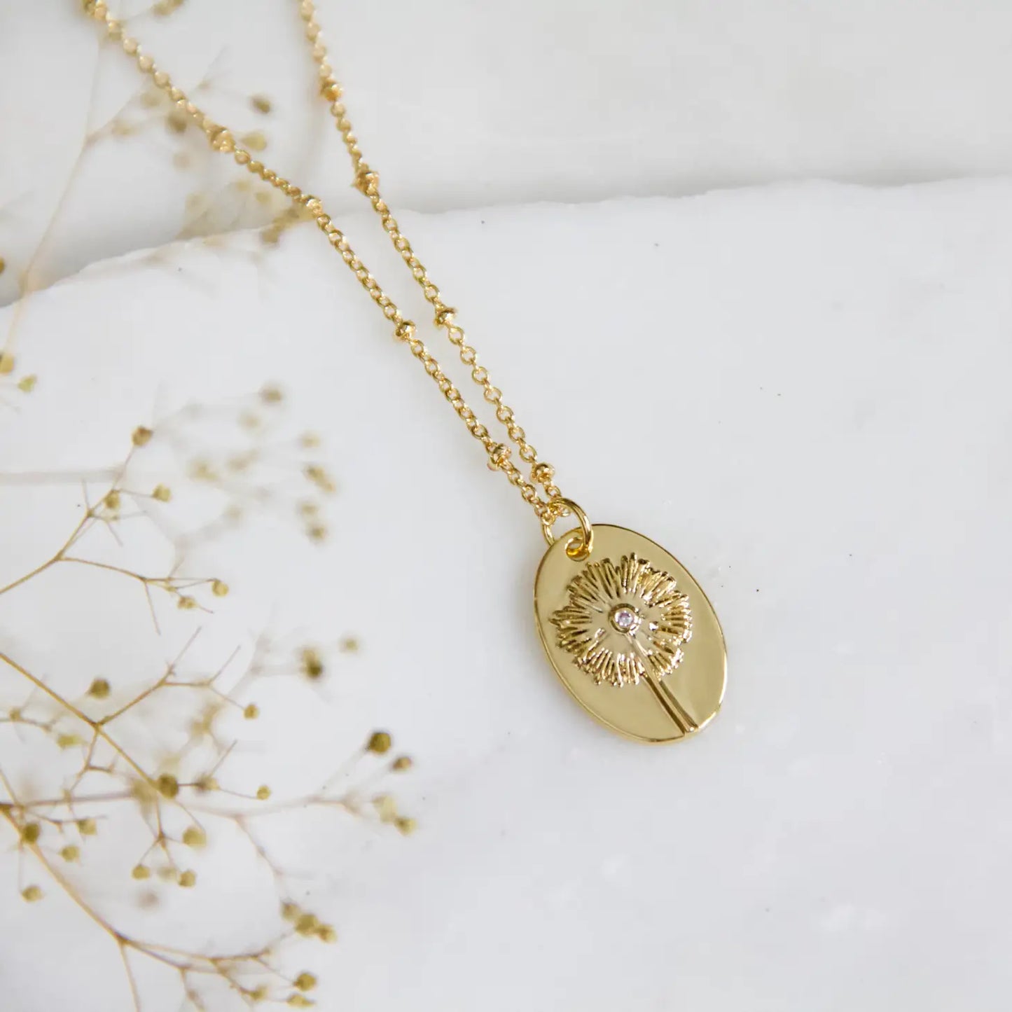 Load image into Gallery viewer, Dandelion Necklace

