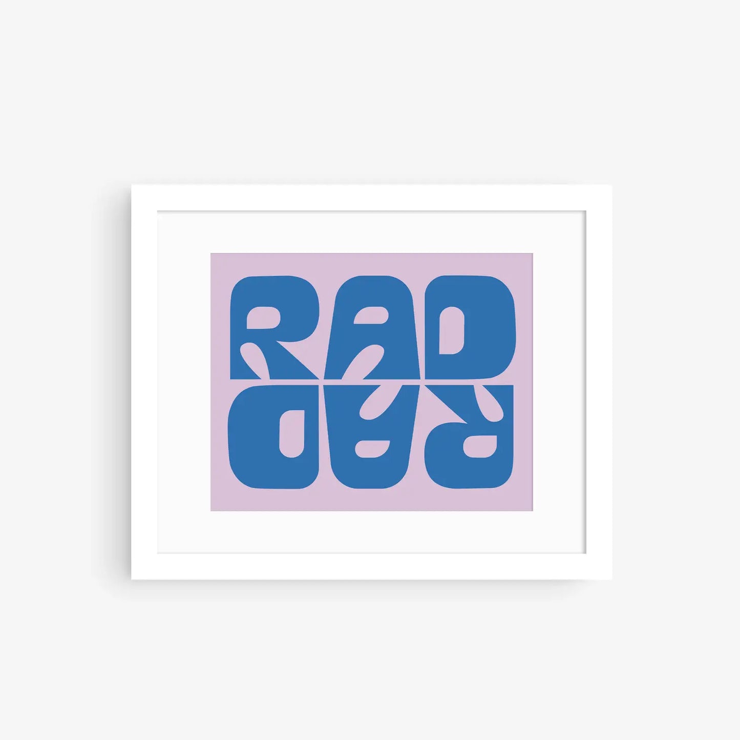 Rad Print 5x7