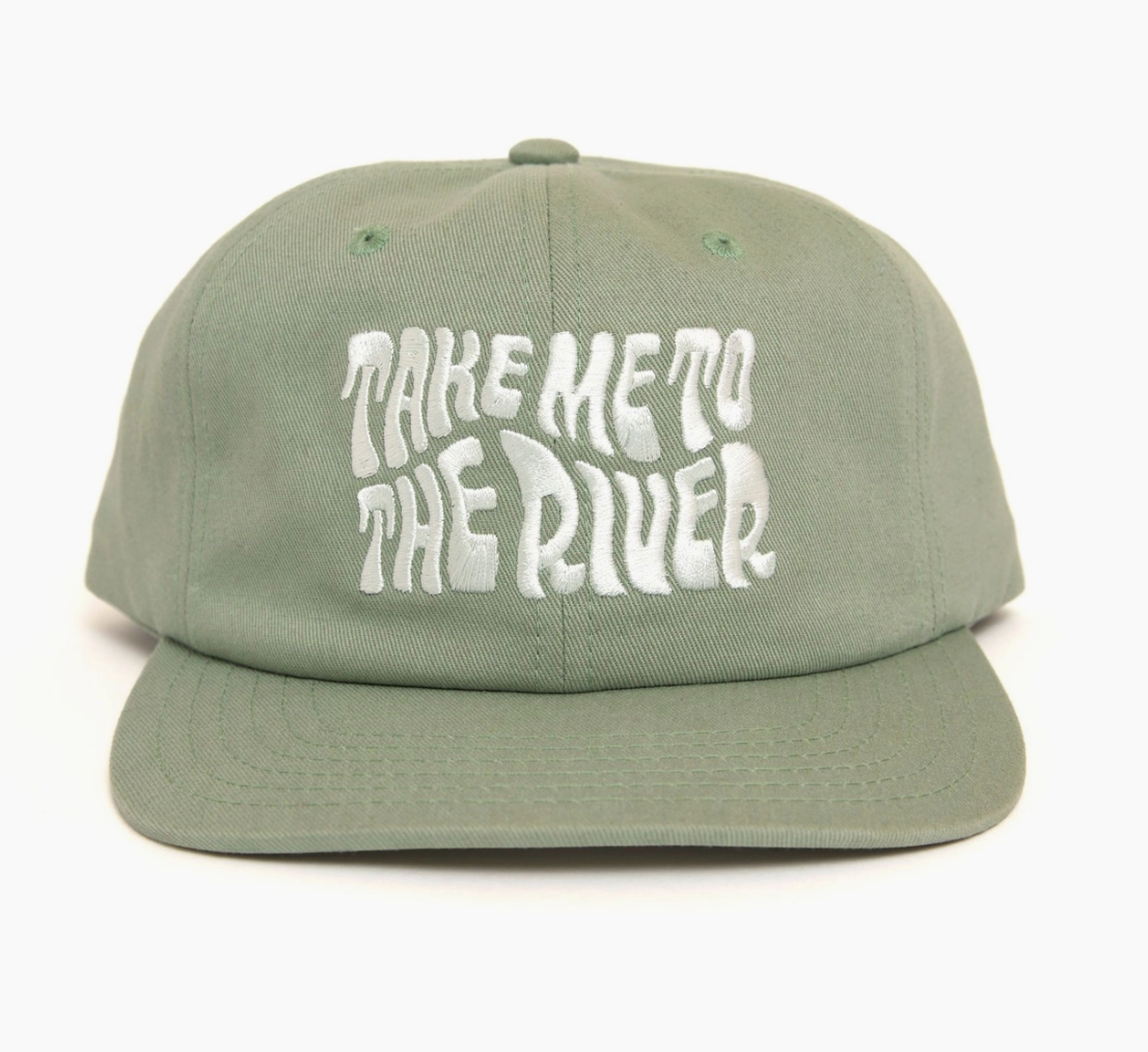 Load image into Gallery viewer, Sage Take Me To The River Hat
