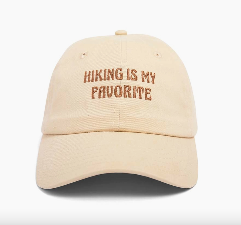 Hiking is My Favorite Hat
