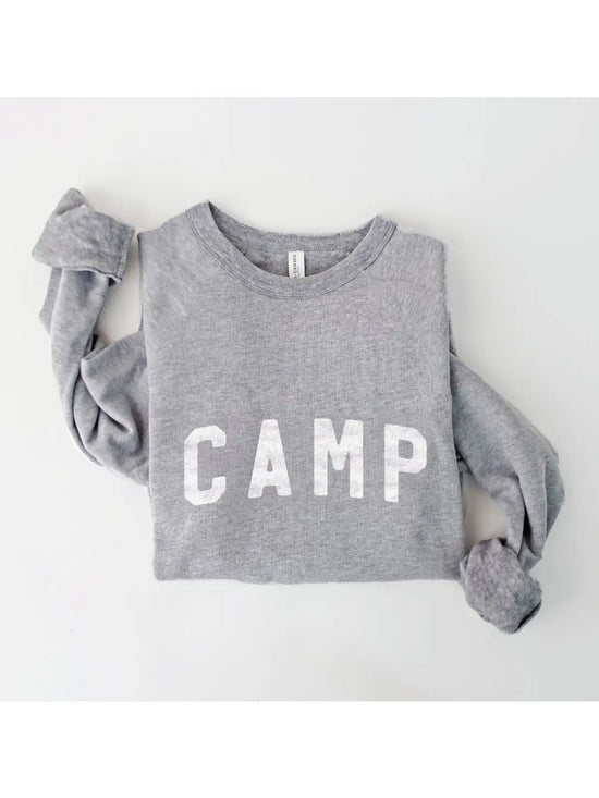 Load image into Gallery viewer, CAMP Graphic Sweatshirt - Heather

