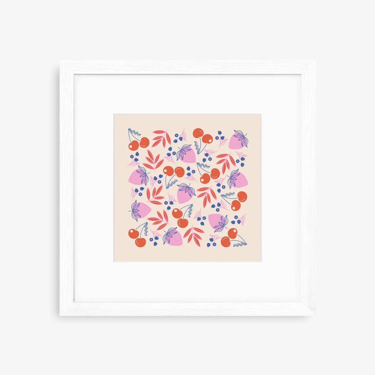 Fruit Pattern Print 12x12