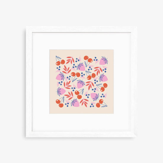 Fruit Pattern Print 12x12