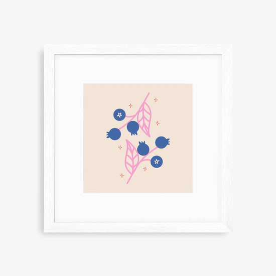 Load image into Gallery viewer, Blueberry Print 8x8

