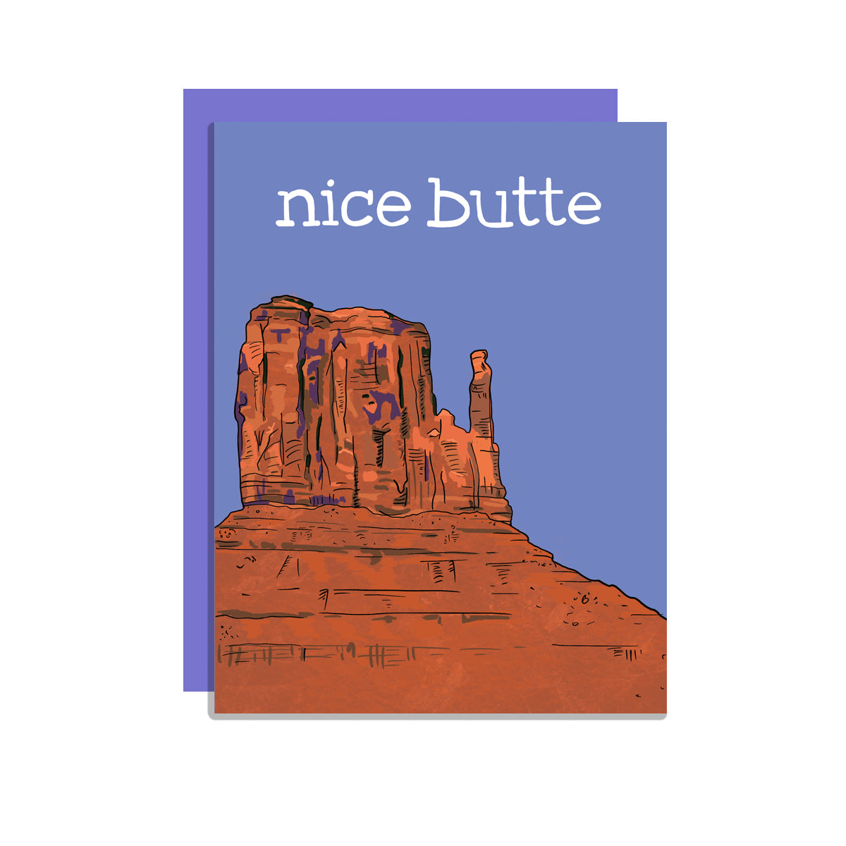 Load image into Gallery viewer, Nice Butte Card
