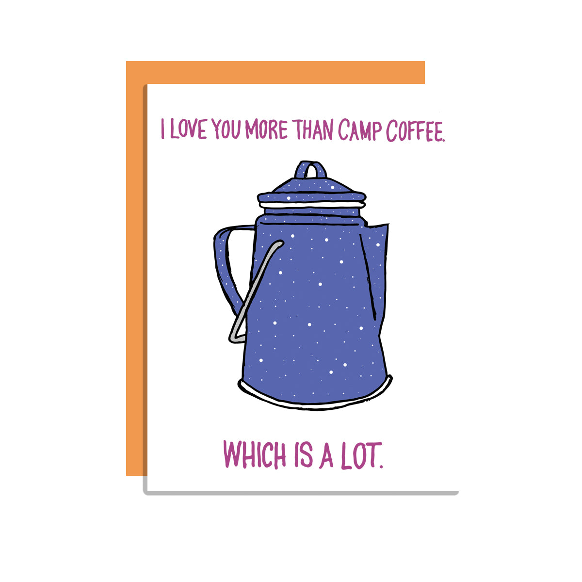Camp Coffee Card