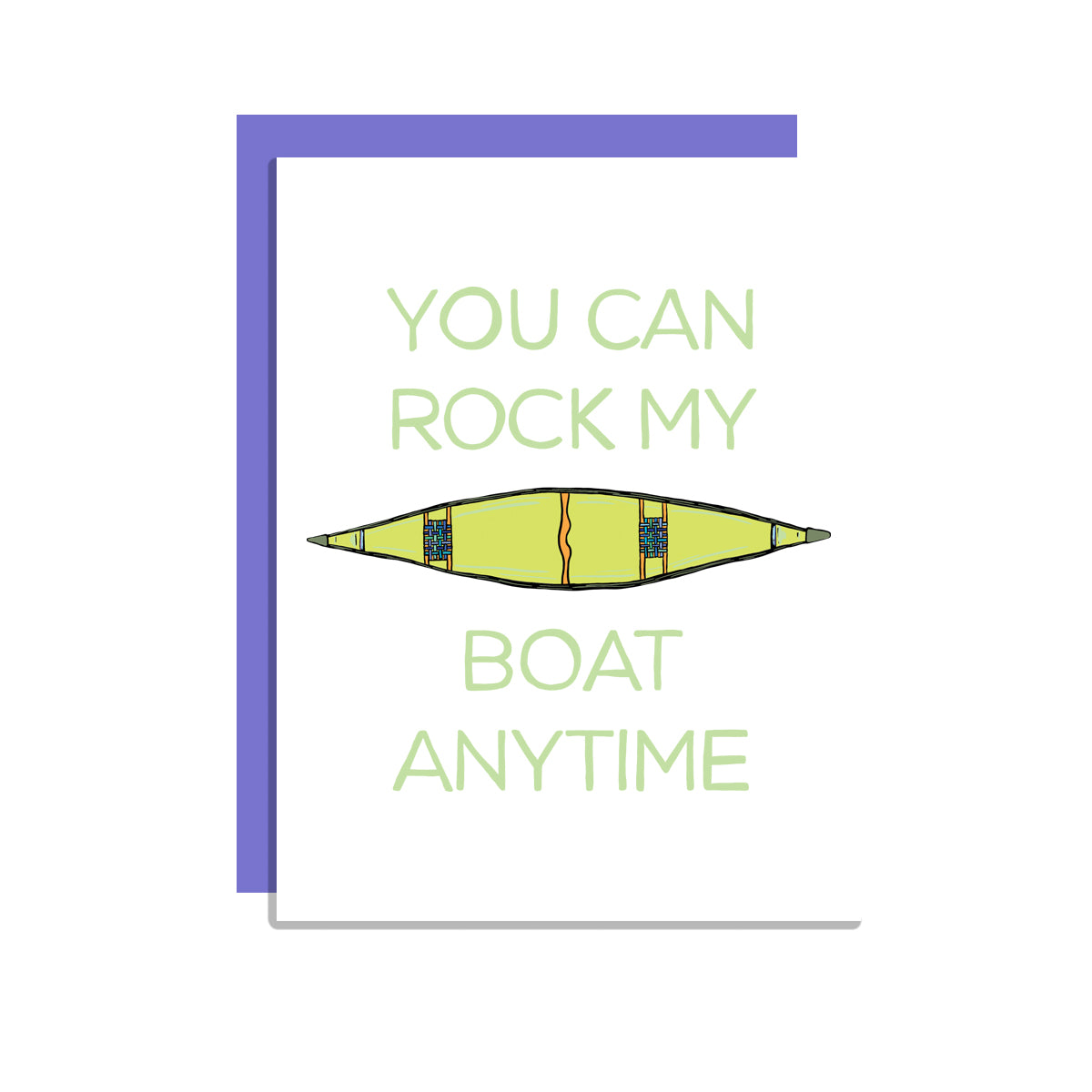 Rock My Boat Card