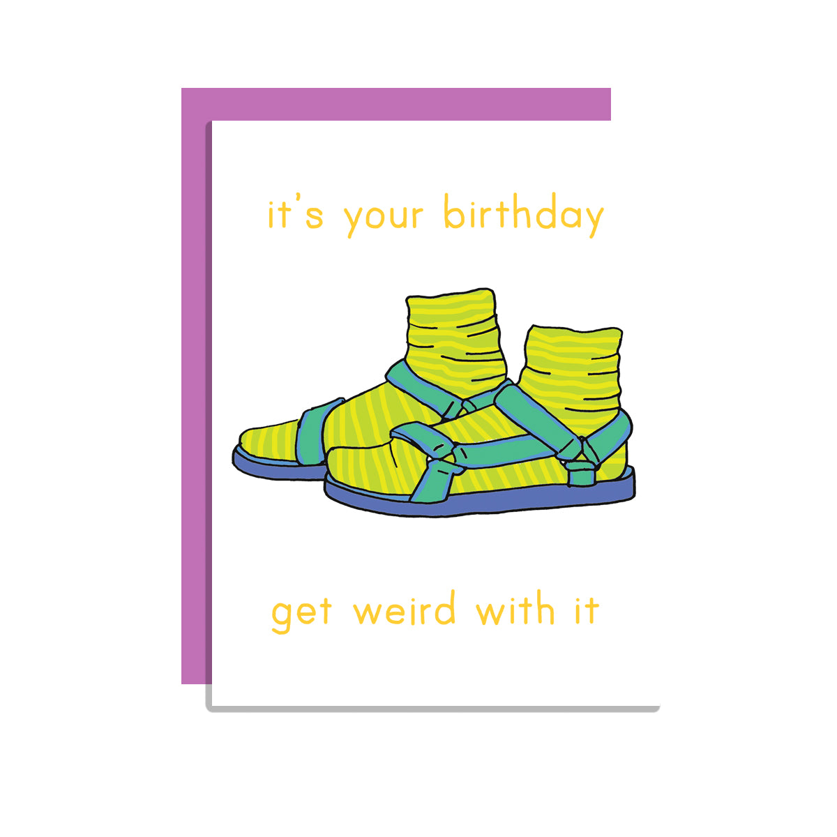 Load image into Gallery viewer, Weird Birthday Card
