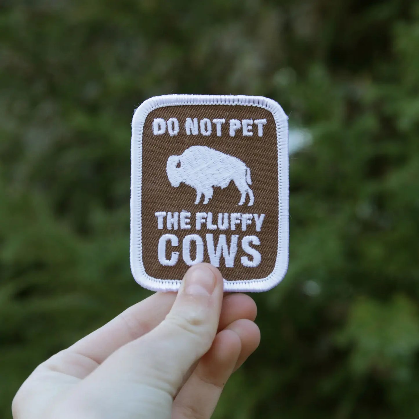 Load image into Gallery viewer, Do Not Pet The Fluffy Cows Patch
