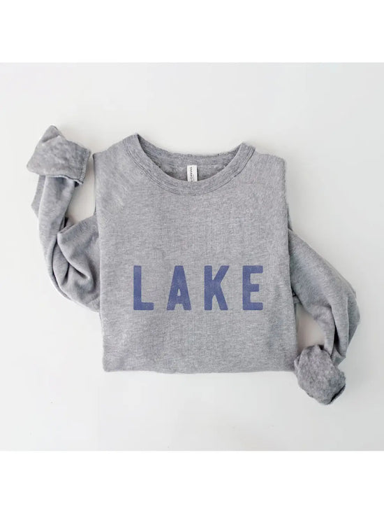 LAKE Graphic Sweatshirt - Heather
