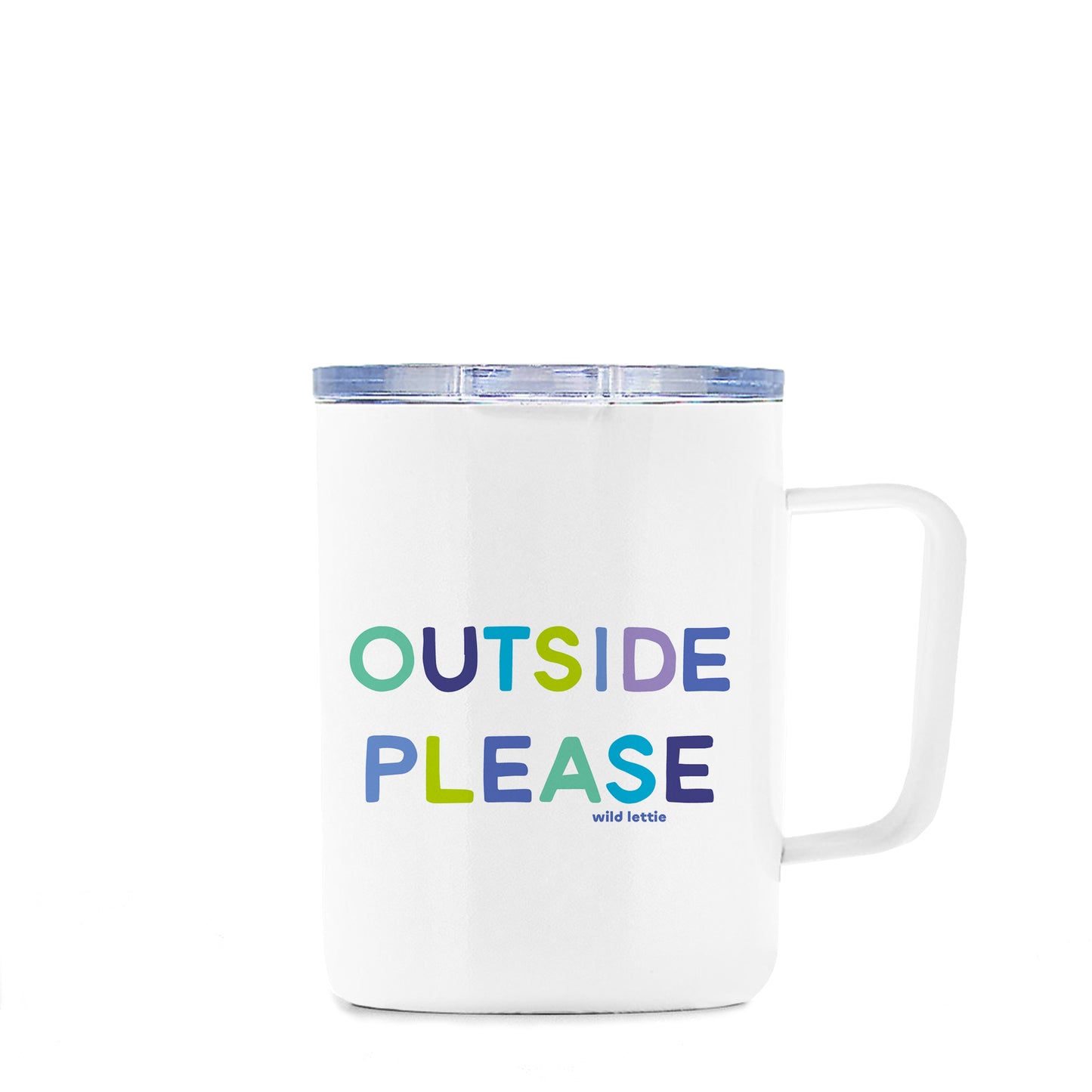 Load image into Gallery viewer, Outside Please Camp Mug
