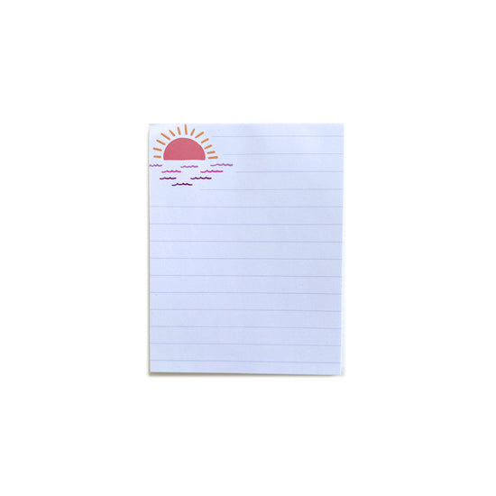 Small Sunset Notepad
