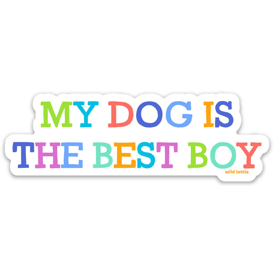 Best Boy Sticker