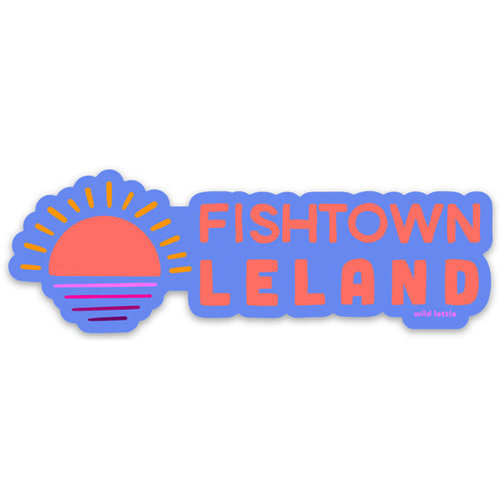 Fishtown Sunset Sticker