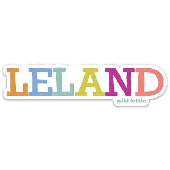 Simple Leland Sticker