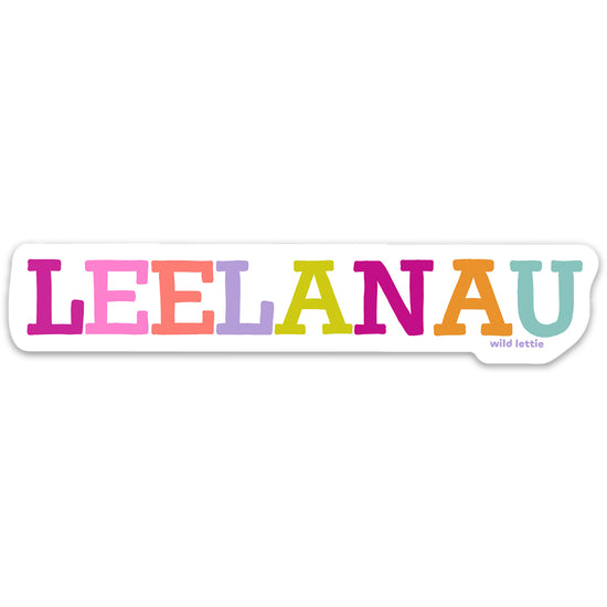 Simple Leelanau Sticker